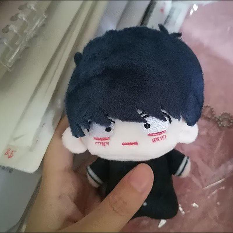 Pendentif Peluche Anime Okuto Nakamura 10cm Coton Ganbare ! Nakamura-Kun Hase Aiki Peluche Sac à Dos Collectible Cadeau 10cm black