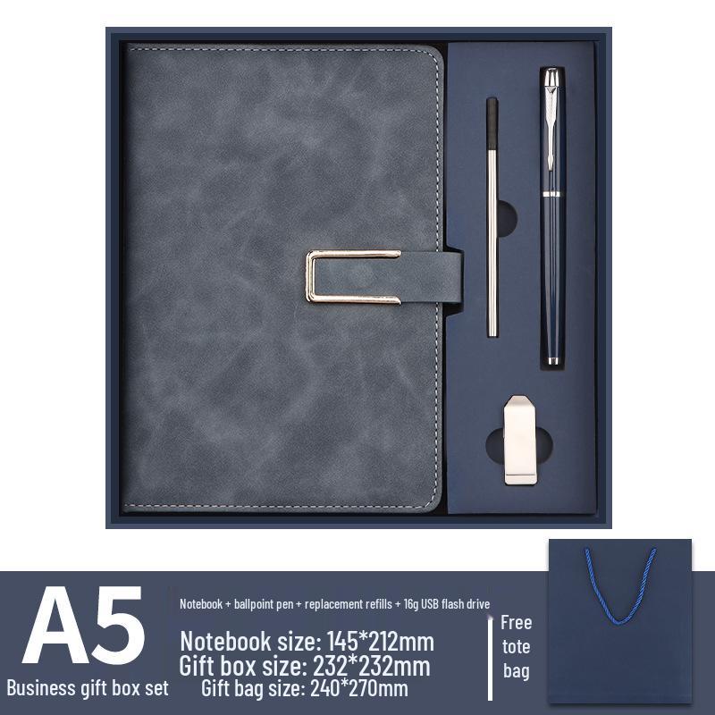 Premium Business Notebook Set: Ideal for Meetings and Souvenirs