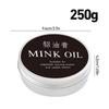 Leather Cleaner Cream Mink Oil Leather Conditioning Cream Universal for Restoring and Refurbishing Boots Car Seats Bags and