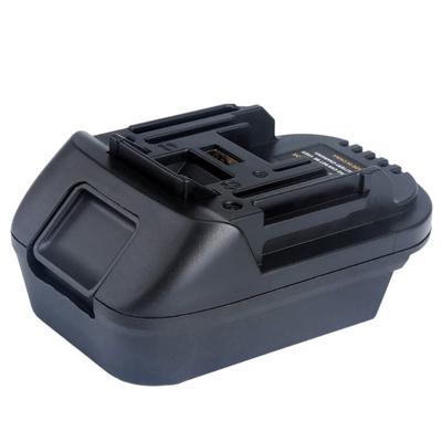 Adaptador de batería USB para Dewalt DCB200 Milwaukee M18 de 20 V, conversión a Makita de 18 V
