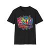 Colorful Bruh Graphic Unisex Softstyle TShirt Casual Wear Streetwear