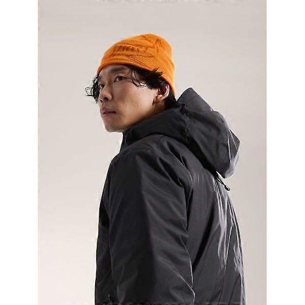 Arc'teryx Czapka zimowa z motywem głowy ptaka Niebieska z dzianiny z wełny merynosów Unisex Niebieska