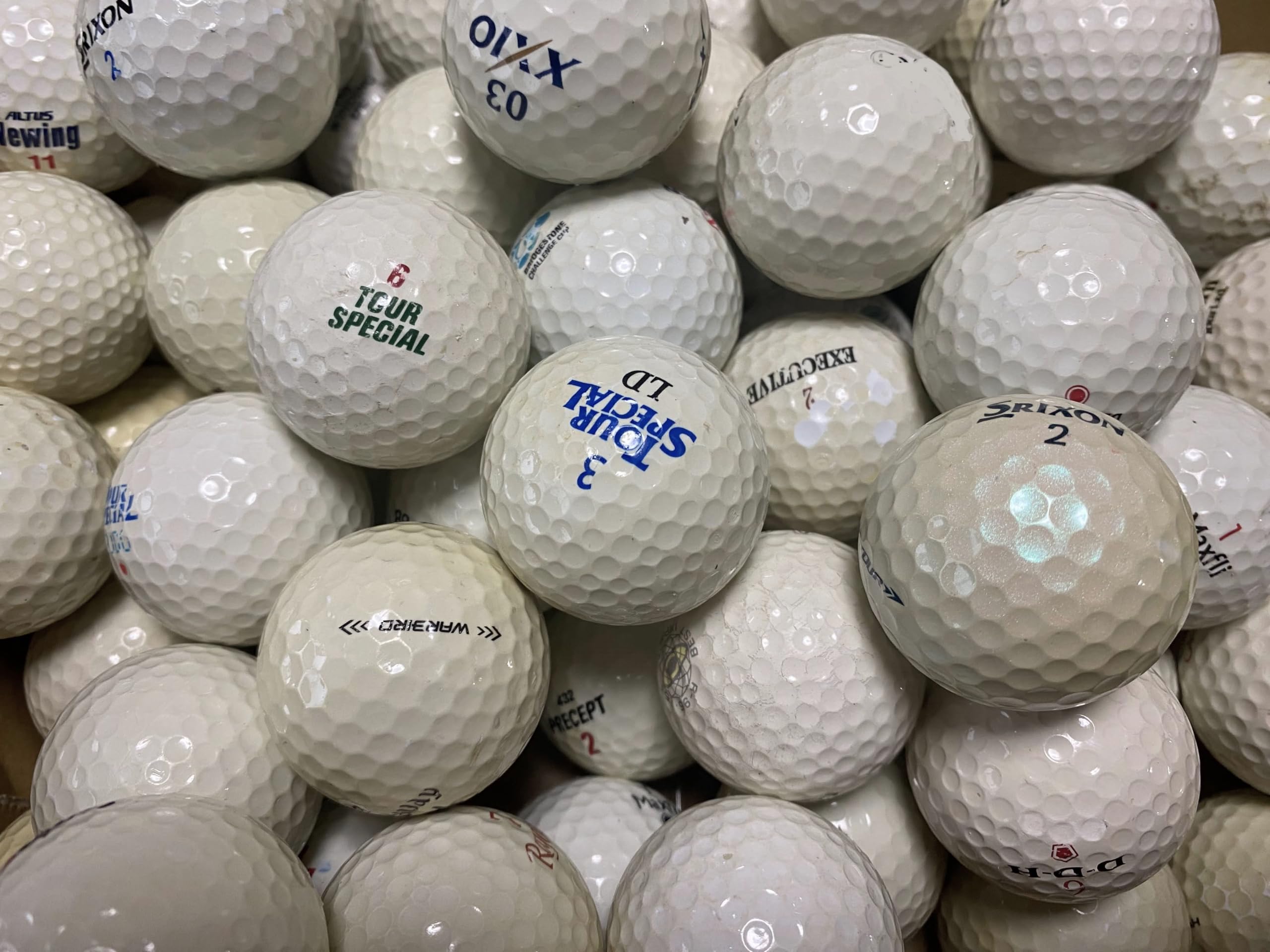 

[B Rank Special Selection] Lost Ball White Brand Mix 30 Balls Original Set