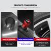 CIO4  4PCS Car Tire Stem Valve Cap Airdust Waterproof Wheel Tire Valve Rim Stem Cover For Toyota Camry Highlander C-HR Hilux Vios Rav4