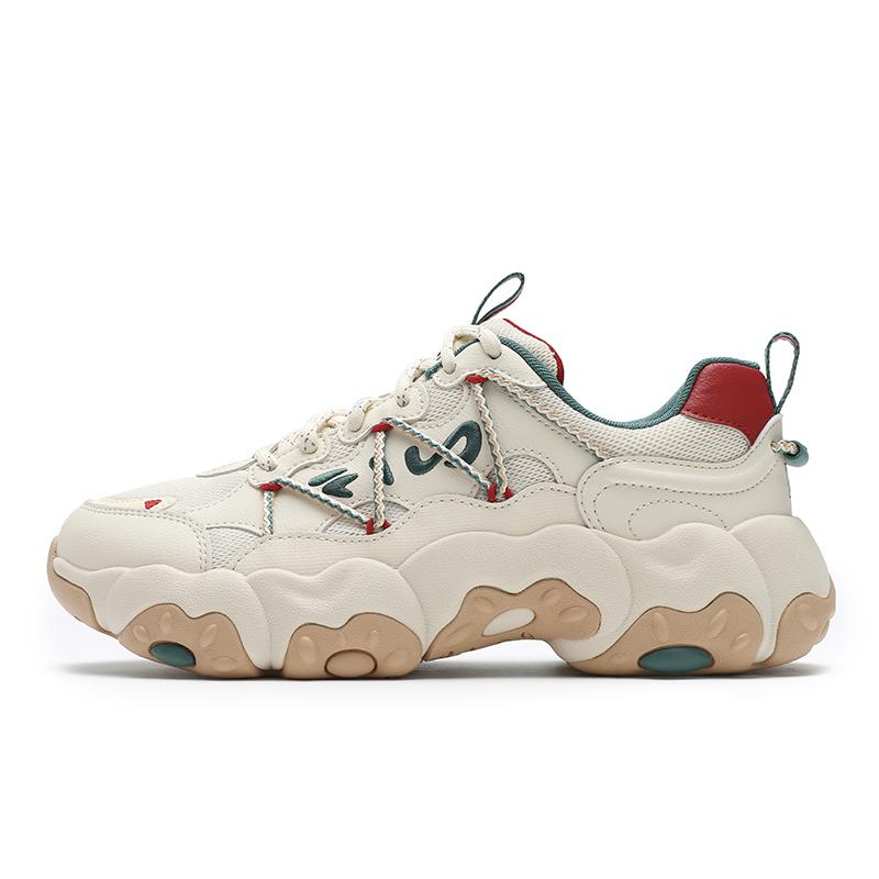 Fila Classic Running Series Women Cream Charcoal F12W512103FCC 38