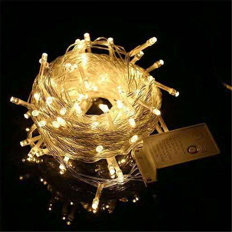 Enchanting 10m 100leds Fairy String Lights Perfect For Christmas Tree Decorations And Festive Atmosphere