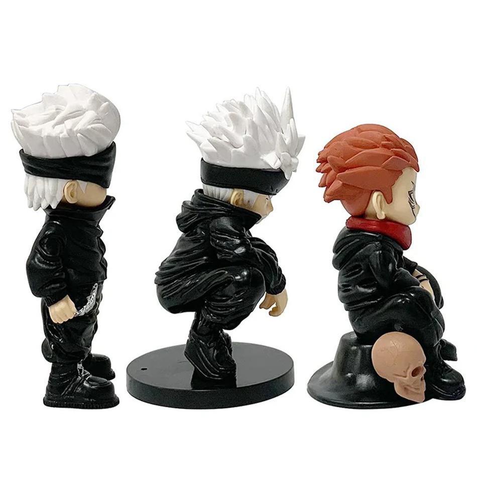 Jujutsu Kaisen Anime Figure 4 Style Satoru Gojo Action Figure Lord Of The Curse Sukuna Figurine Collection Model Doll Toys Gifts