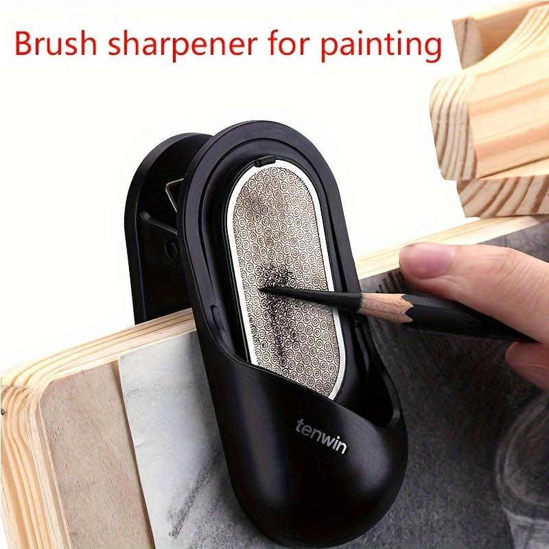 Brand Pencil Sharpener, Charcoal Strip Pen Tip Sander, Painting Art Painting Clip, Dual-purpose Pen Sharpener, Can Be Clip Painting Paper
