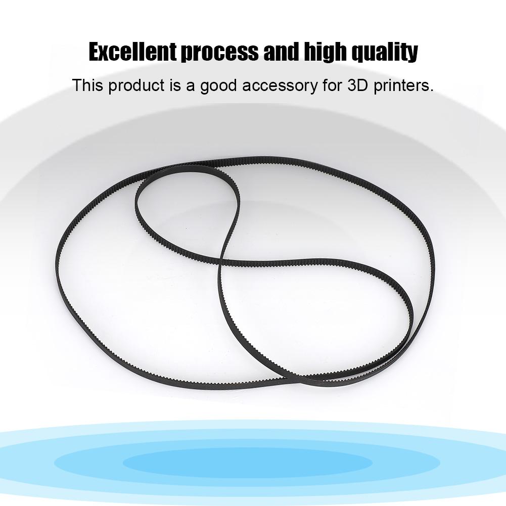 2PCS Pack GT2 6 1220MM Rubber Ring Closed Synchronous Belt Transmission Belt 3D Printer Part