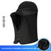 XTJ33 Quick-Dry Breathable Sun Hat with UV Protection & Detachable Face Shield for Outdoor Activities