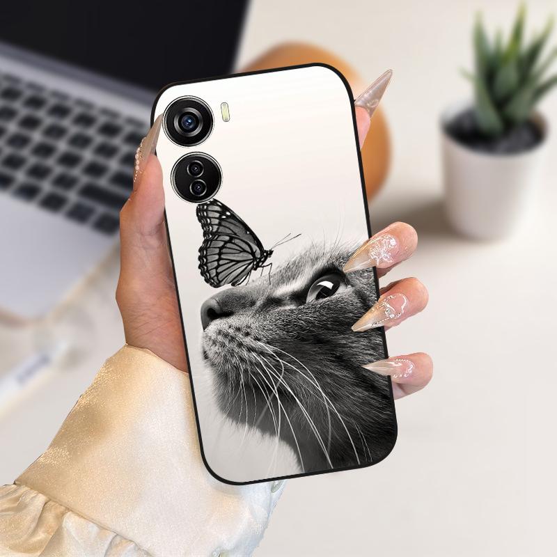 For Nubia Neo 5G Case V50 Design V41 Vita 5G Soft Phone Cover For ZTE Blade V40 Design Axon 40 Lite 4G Silicone TPU Coque Fundas