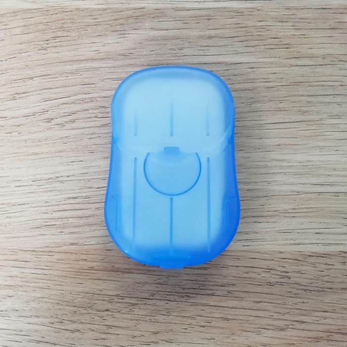 Soluble Paper Soap - SHOP-STORY - Blue Box - 20 Sheets - Antibacterial - Travel