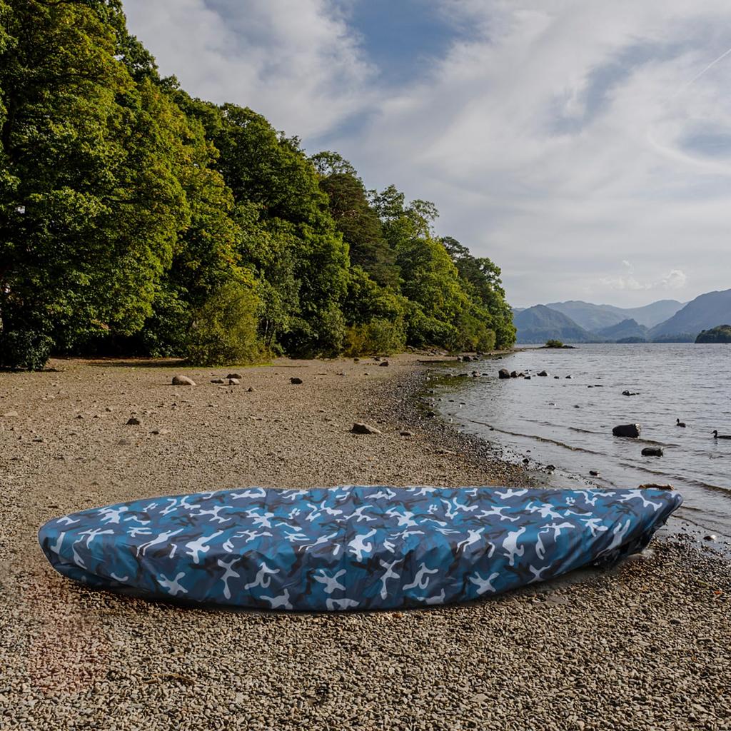 LIXADA Kayak Cover Waterproof UV Resistant Kayak Cover Outdoor Kayak Storage Dust Cover for Boat Kayaks Canoes SUP Paddleboards