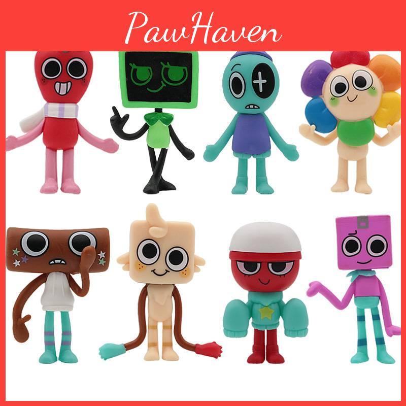 World Character Dandys Model Toy Cute Cartoon Children Cake Decoration Baking