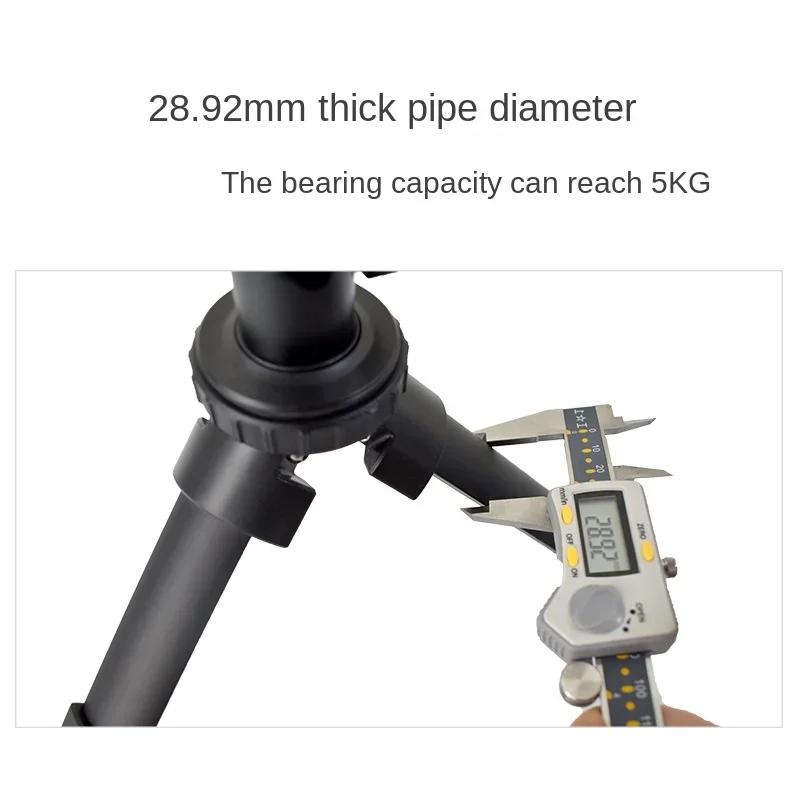 Aluminum Rest Tripod Durable Adjustable Height Rifle 360 Degree Rotation V Yoke Stand Portable Construction For Target Shooting