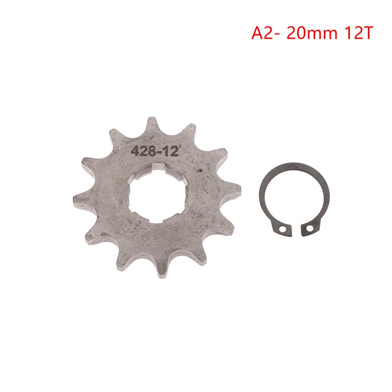 428# 17Mm /20Mm10 11 12 13 14 15 16 17 18 19T Teeth Front Engine Sprocket For Moto Bike Go Kart Atv Quad Motorcycle