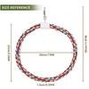 Cotton Rope Swing with Rotating and Climbing Circle for Birds