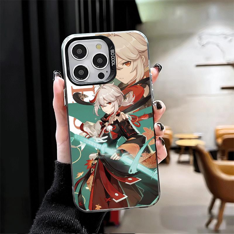 Genshin Impact Anime Soft Phone Case for iPhone 15 16 17 Pro Max 17Air 16E 14 Plus 13 12 Mini Shockproof Cover Back Shell