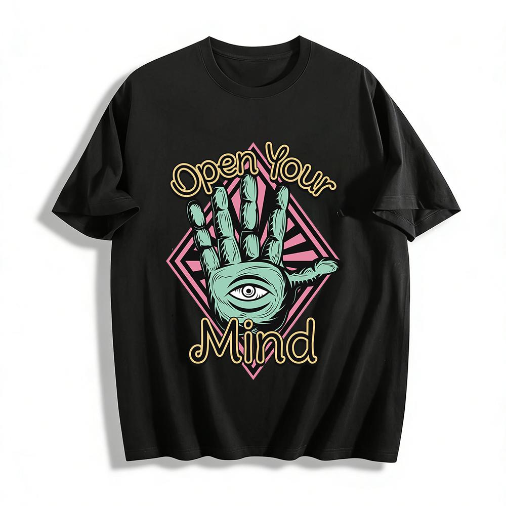 Open Your MindT Pure cotton T-shirt XXS