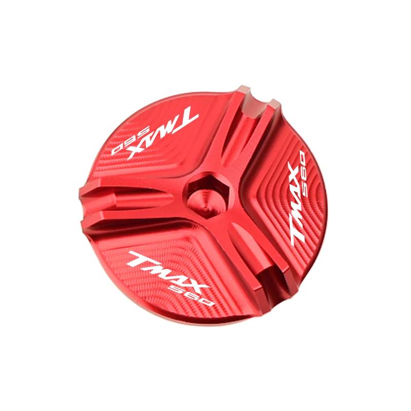 Motorcycle Engine Oil Cap Bolt Fuel Filler Cap Accessories For Yamaha TMAX 530 T-MAX530 SX/DX 2017 2018 2019 TMAX 560 2020-2025