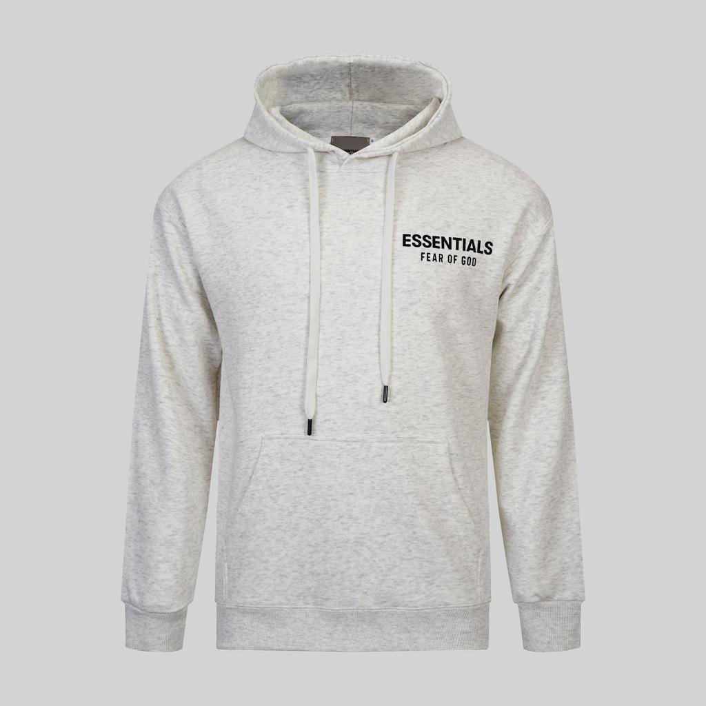 FOG Essentials Unisex Long Sleeve Printed Hoodie - 350g Cotton Fabric