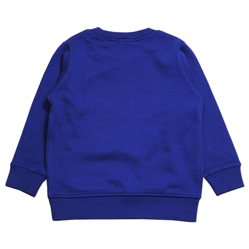 Bandai 2025 Fall/Winter Number One Sentai Gojuger Fleece-Lined Long-Sleeve Sweatshirt, Blue, 120cm (eo8908azz-3), 100% Cotton