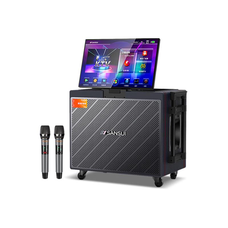 SANSUI Système de Son Portable KTV & Karaoké d'Extérieur