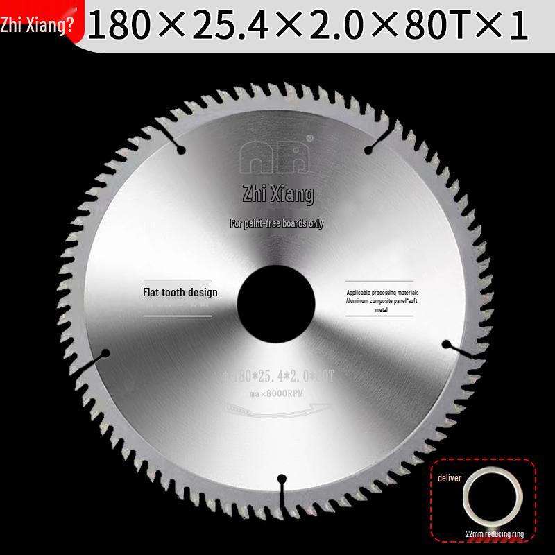 Woodworking Alloy Saw Blade 4-7 Inch, Paint-Free, Anti-Nail for Marble and Circular Saws