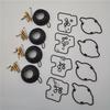 4 Set Carburetor Rebuild Repair Kit w/ Diaphragm Vacuum For Honda CBR400 RR NC29
