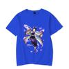 New Women's Fashion Funny Kochou Shinobu Print T Shirt Summer Unisex Loose Casual Plus Size Anime Graphic Tee Tops