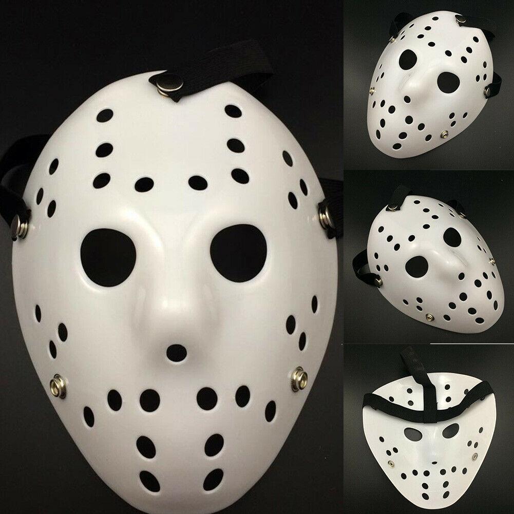 Halloweenové Obličeje Strašidelné Maska na Hlavu Párty Cosplay Kostým Hokej Maškarní Oblečení Halloweenová Dekorace