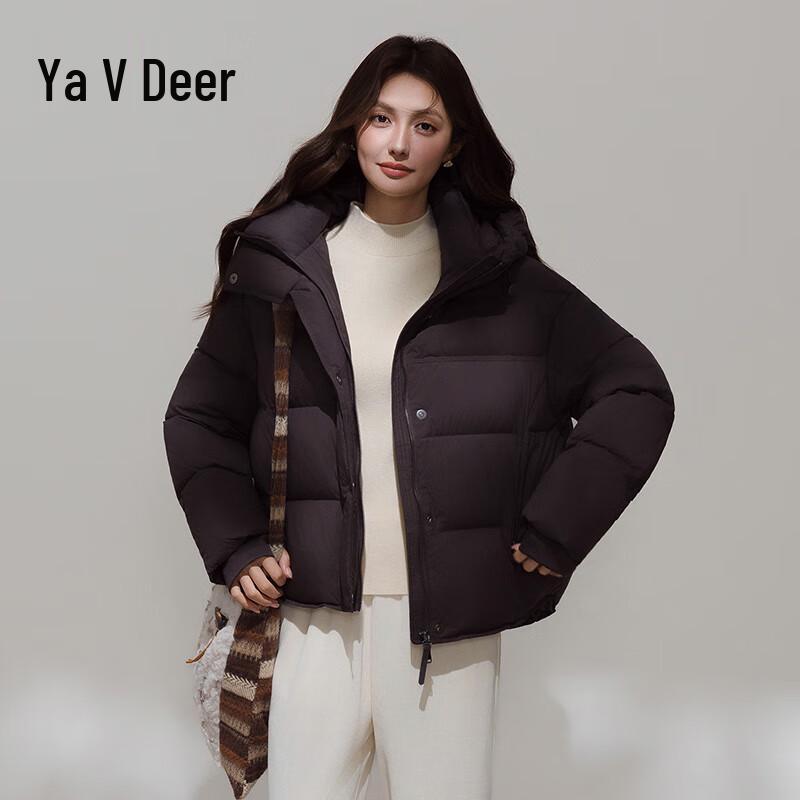 Yalu Women's 95% Duck Down Short Puffer Jacket