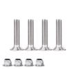 4PCS Motorcycle Luggage Storage Box Bushing Pad Quick Release Bottom Cushion