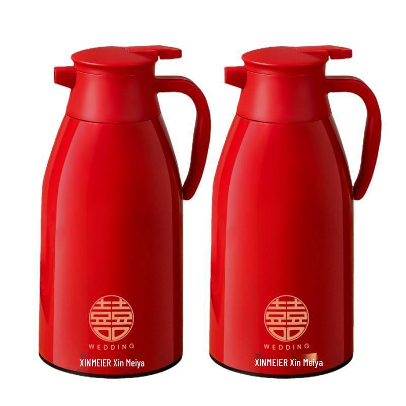 Large Capacity Portable Insulated Thermos Flask for Hot Water - Ideal for Home, Dormitory, Students, and Weddings