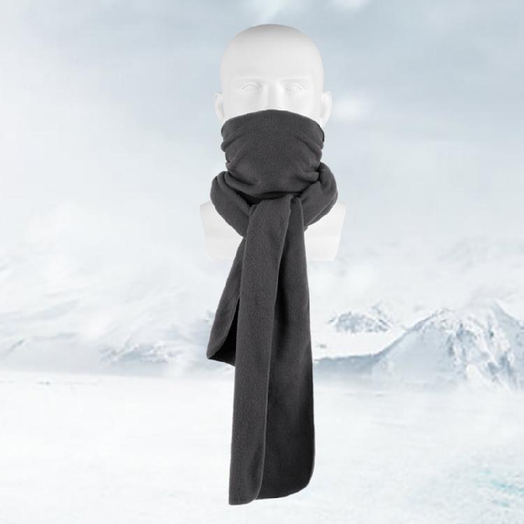 Winter Scarf Soft Warm Long Wrap Pure Color for Driving Running Cycling Hiking