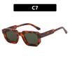 Fashion Big Frame Double Beam Sunglasses Female High-end Sense of European and American Classic Sunglasses Driving Sunscreen Sunglasses