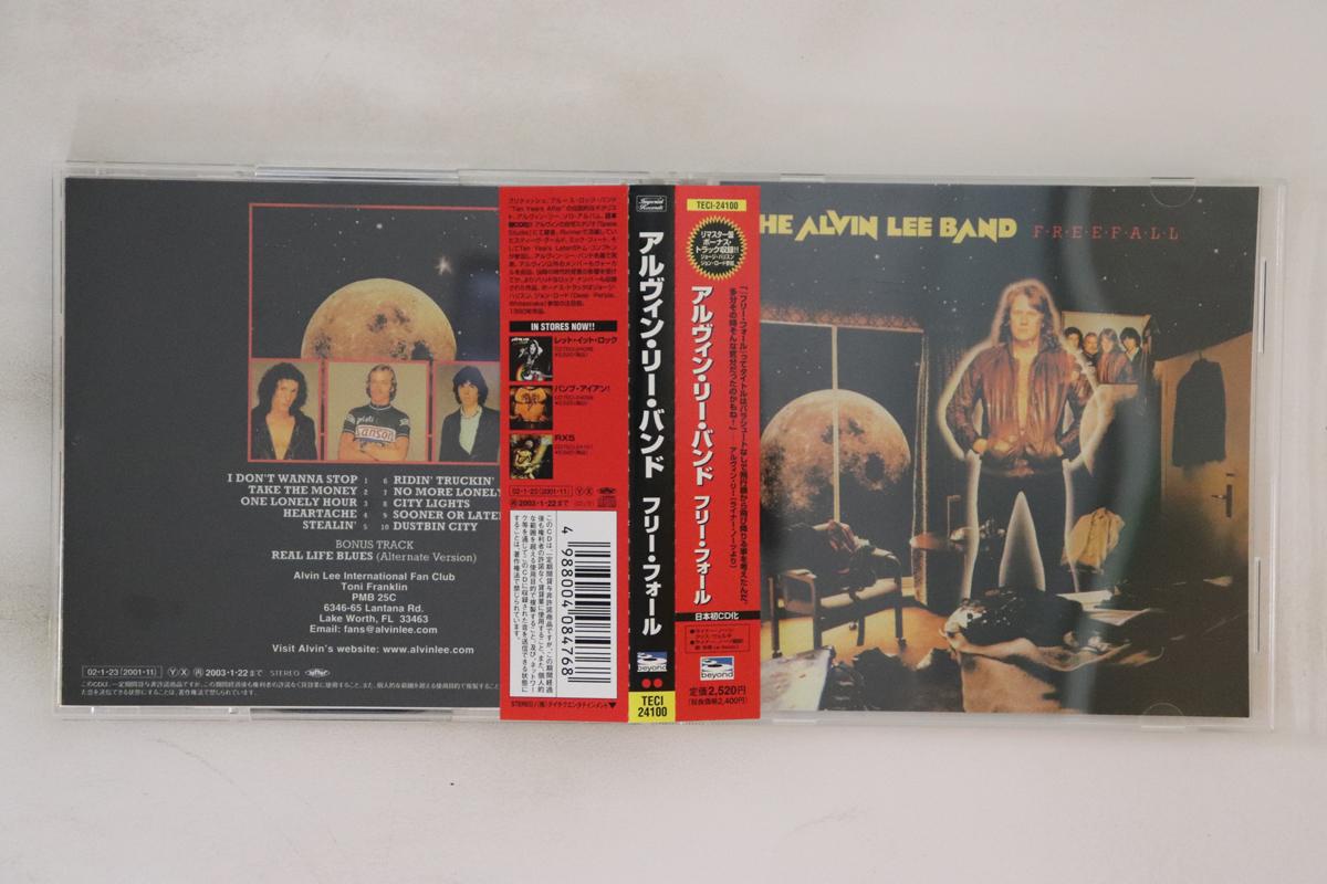 

CD ALVIN LEE Free Fall TECI24100 BEYOND 2002 Japan Obi Rock Used