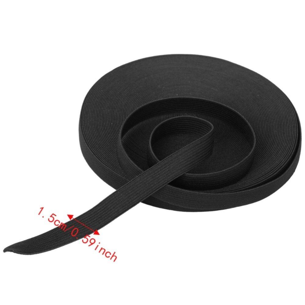 1pcs Double-Side Design Knit Elastic Band Thicken Material Sewing Elastic Cord For Sewing