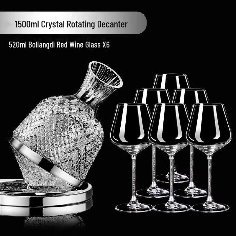 ZISIZ European Luxury Red Wine Glass Set