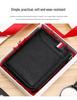 2023 Men's RFID Leather Wallet - Short, Anti-Theft, Cowhide Card Holder, Driver's License Wallet