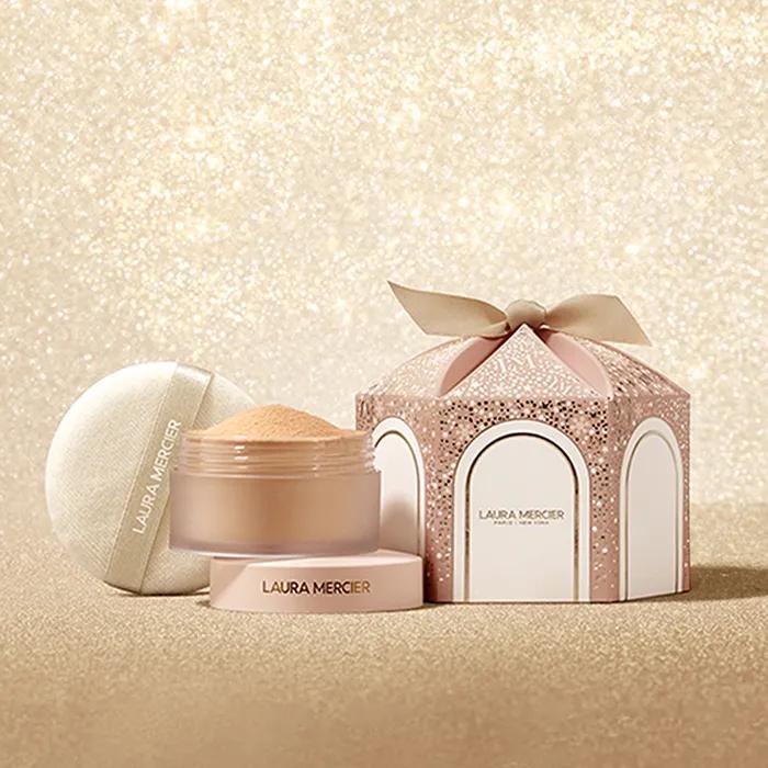 

Divinely Floris Translucent Tone-Up Powder & Puff Set beige