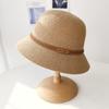 Twist decorative breathable fisherman's hat children spring and summer versatile sunshade basin hat leisure travel dome hat