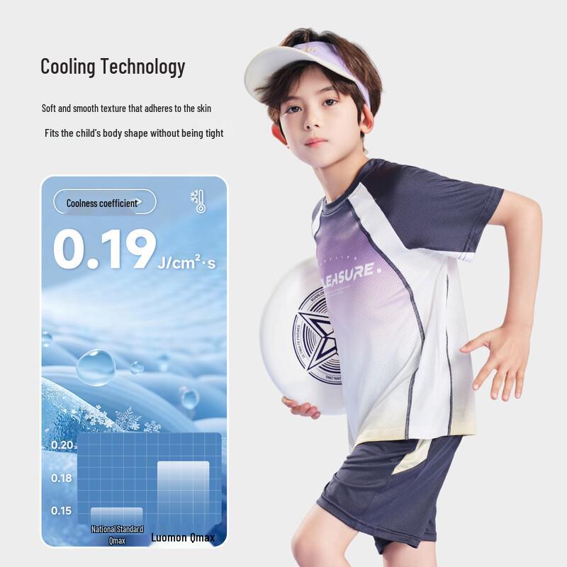Romano Boys' Quick-Dry Summer Sportswear Set