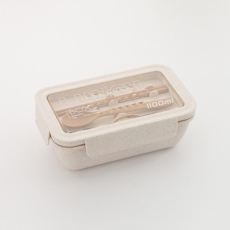 Microwaveable Bento Box for Office Workers and Students - Ideal for Light Meals and Fat Loss, Divided Lunchbox Design