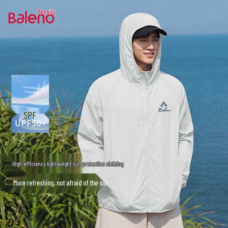 Baleno Men's Long-Sleeve Ice-Feel Sun Protection Hoodie
