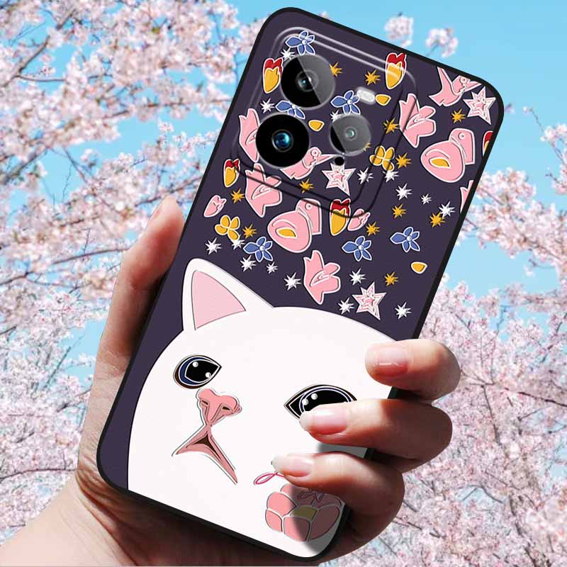 For Realme GT 7 Pro 5G 6.78"Case 3D Relief Soft Silicone Cover Retro Embossed for Realme GT 7 Pro Phone 3D Soft Protection Case
