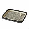 Indoor Dog Toilet Non-Slip Bottom Potty Tray with Grate Keeps Paws Dry