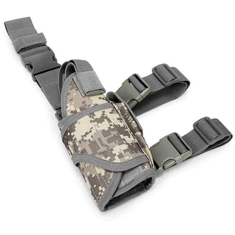 Universelles linkes rechtes Handfeuerwaffenholster Taktische Tornado Oberschenkelholster Jagd Militär Airsoft Glock Handfeuerwaffenhalter Tasche