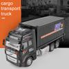 1/32 Simulations-Container-LKW Trägheits-Transportfahrzeug Baufahrzeug Kinderspielzeugauto Junge Großer LKW Rückziehauto