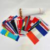 2026 48/pcs/setHand Held National Flag14x 21cmCountry Flag NEW Cup Countries Flag Bunting National String Banner Football Event